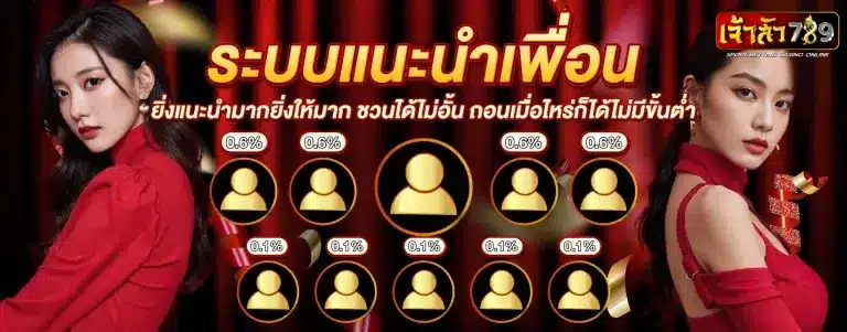 เจ้าสัว789 แนะนำเพื่อน